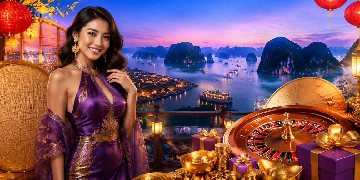 Người dùng tại Hạ Long mặc nón lá trải nghiệm roulette trực tuyến trên thiết bị di động